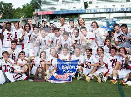 Thumbnail 1 in Middle Creek vs. Lake Norman (NCHSAA Final) photogallery.