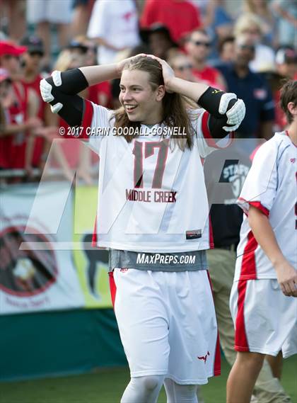 Thumbnail 2 in Middle Creek vs. Lake Norman (NCHSAA Final) photogallery.