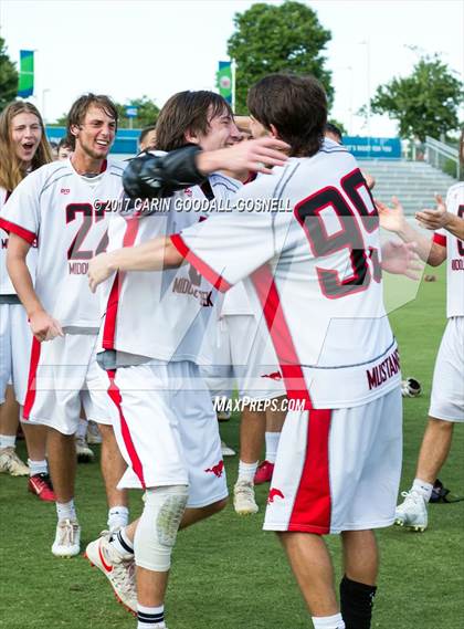 Thumbnail 3 in Middle Creek vs. Lake Norman (NCHSAA Final) photogallery.