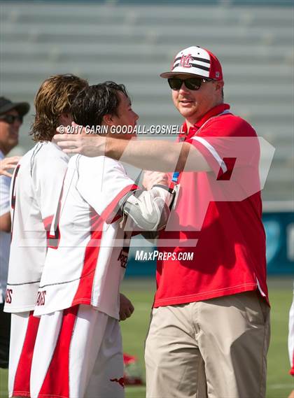 Thumbnail 3 in Middle Creek vs. Lake Norman (NCHSAA Final) photogallery.