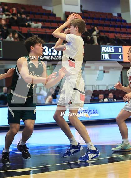 Thumbnail 1 in Tuckahoe vs. Leffell (NYSPHSAA Section 1 Class C Semifinal) photogallery.