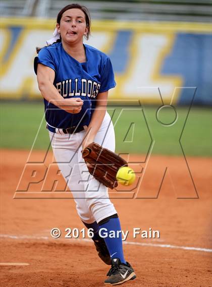 Thumbnail 3 in Tennessee vs. Georgia (All-Star Softball Game) photogallery.