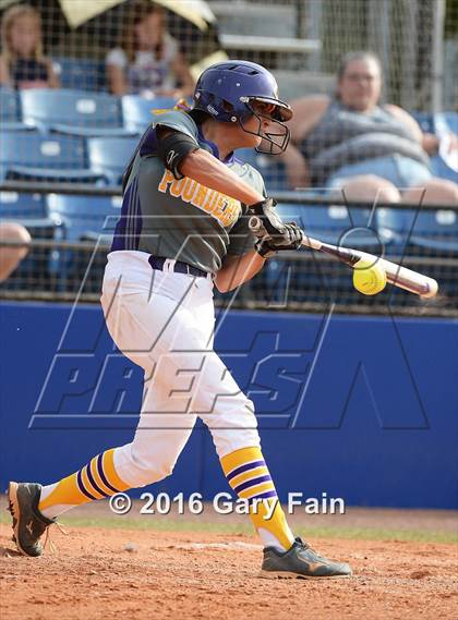 Thumbnail 2 in Tennessee vs. Georgia (All-Star Softball Game) photogallery.