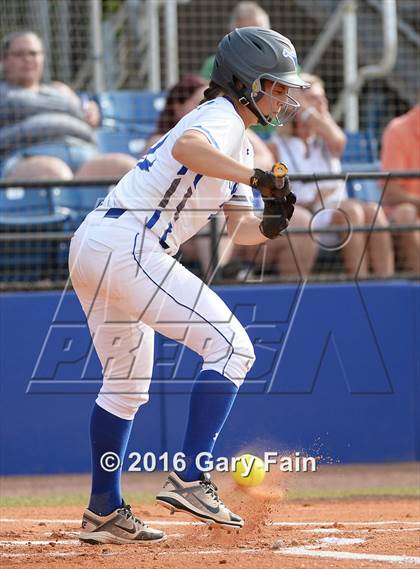 Thumbnail 2 in Tennessee vs. Georgia (All-Star Softball Game) photogallery.