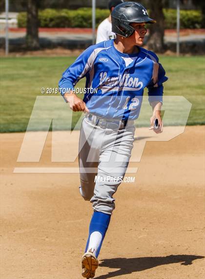 Thumbnail 1 in Upland Christian Academy vs Hamilton photogallery.