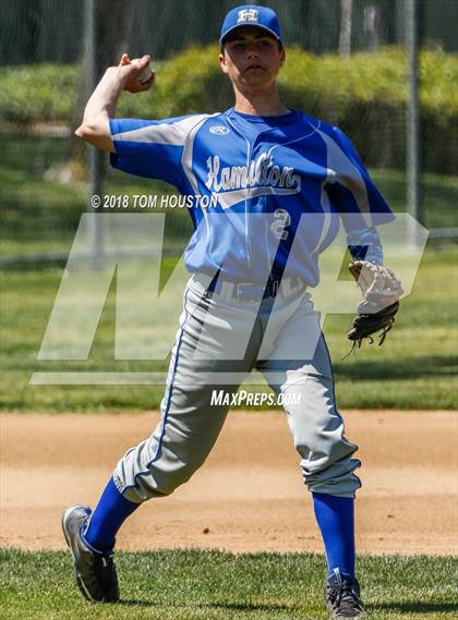 Thumbnail 2 in Upland Christian Academy vs Hamilton photogallery.
