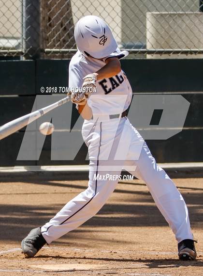 Thumbnail 2 in Upland Christian Academy vs Hamilton photogallery.