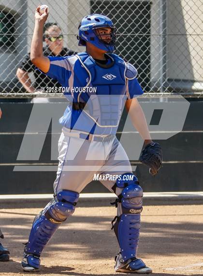Thumbnail 2 in Upland Christian Academy vs Hamilton photogallery.