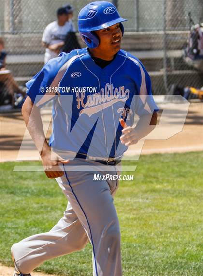Thumbnail 2 in Upland Christian Academy vs Hamilton photogallery.