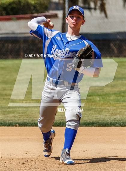 Thumbnail 2 in Upland Christian Academy vs Hamilton photogallery.