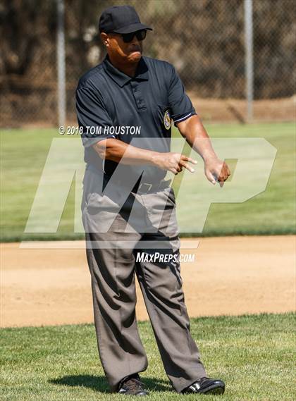 Thumbnail 2 in Upland Christian Academy vs Hamilton photogallery.