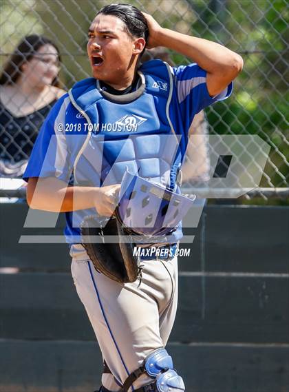 Thumbnail 1 in Upland Christian Academy vs Hamilton photogallery.