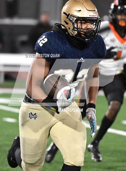 Thumbnail 2 in McClymonds vs. Mater Dei Catholic (CIF State D2-AA Final) photogallery.