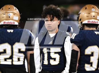 Thumbnail 2 in McClymonds vs. Mater Dei Catholic (CIF State D2-AA Final) photogallery.
