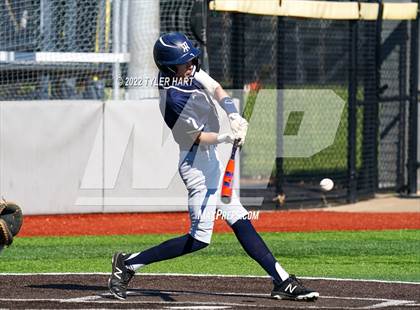 Thumbnail 2 in Tri-West Hendricks vs. Indianapolis Cardinal Ritter (IHSAA 3A Sectional Semi-Final) photogallery.