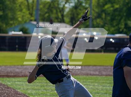 Thumbnail 1 in Tri-West Hendricks vs. Indianapolis Cardinal Ritter (IHSAA 3A Sectional Semi-Final) photogallery.