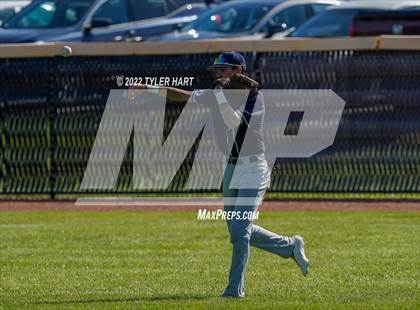 Thumbnail 3 in Tri-West Hendricks vs. Indianapolis Cardinal Ritter (IHSAA 3A Sectional Semi-Final) photogallery.