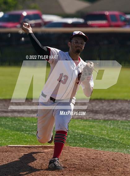 Thumbnail 2 in Tri-West Hendricks vs. Indianapolis Cardinal Ritter (IHSAA 3A Sectional Semi-Final) photogallery.