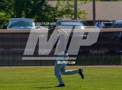 Thumbnail 3 in Tri-West Hendricks vs. Indianapolis Cardinal Ritter (IHSAA 3A Sectional Semi-Final) photogallery.