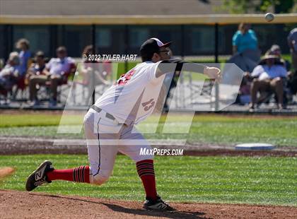 Thumbnail 2 in Tri-West Hendricks vs. Indianapolis Cardinal Ritter (IHSAA 3A Sectional Semi-Final) photogallery.