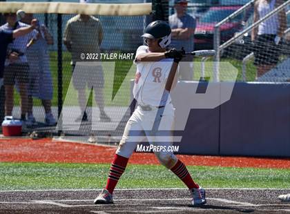 Thumbnail 3 in Tri-West Hendricks vs. Indianapolis Cardinal Ritter (IHSAA 3A Sectional Semi-Final) photogallery.