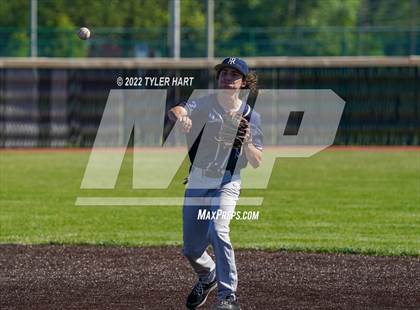 Thumbnail 2 in Tri-West Hendricks vs. Indianapolis Cardinal Ritter (IHSAA 3A Sectional Semi-Final) photogallery.