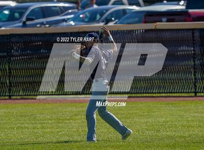 Thumbnail 2 in Tri-West Hendricks vs. Indianapolis Cardinal Ritter (IHSAA 3A Sectional Semi-Final) photogallery.