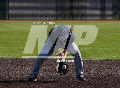 Thumbnail 1 in Tri-West Hendricks vs. Indianapolis Cardinal Ritter (IHSAA 3A Sectional Semi-Final) photogallery.