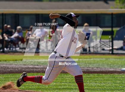 Thumbnail 2 in Tri-West Hendricks vs. Indianapolis Cardinal Ritter (IHSAA 3A Sectional Semi-Final) photogallery.