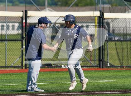 Thumbnail 3 in Tri-West Hendricks vs. Indianapolis Cardinal Ritter (IHSAA 3A Sectional Semi-Final) photogallery.