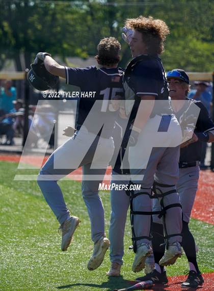 Thumbnail 2 in Tri-West Hendricks vs. Indianapolis Cardinal Ritter (IHSAA 3A Sectional Semi-Final) photogallery.