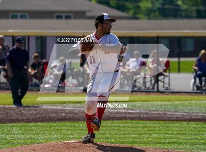 Thumbnail 1 in Tri-West Hendricks vs. Indianapolis Cardinal Ritter (IHSAA 3A Sectional Semi-Final) photogallery.