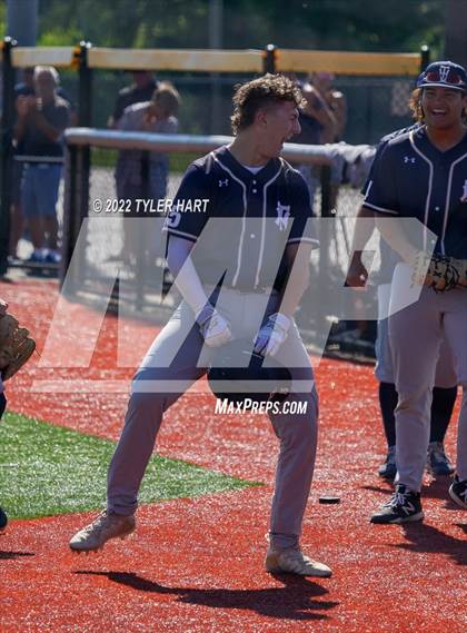 Thumbnail 2 in Tri-West Hendricks vs. Indianapolis Cardinal Ritter (IHSAA 3A Sectional Semi-Final) photogallery.