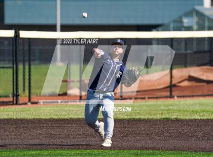 Thumbnail 3 in Tri-West Hendricks vs. Indianapolis Cardinal Ritter (IHSAA 3A Sectional Semi-Final) photogallery.