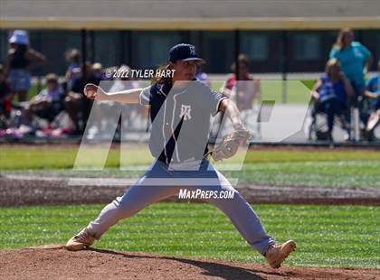 Thumbnail 2 in Tri-West Hendricks vs. Indianapolis Cardinal Ritter (IHSAA 3A Sectional Semi-Final) photogallery.