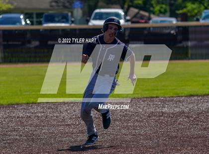 Thumbnail 2 in Tri-West Hendricks vs. Indianapolis Cardinal Ritter (IHSAA 3A Sectional Semi-Final) photogallery.