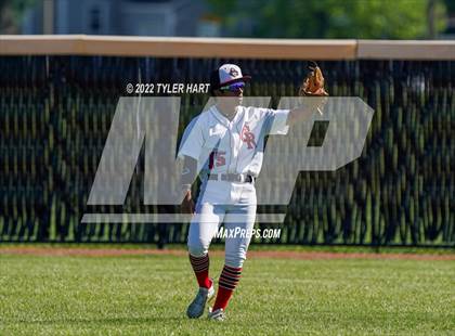 Thumbnail 1 in Tri-West Hendricks vs. Indianapolis Cardinal Ritter (IHSAA 3A Sectional Semi-Final) photogallery.