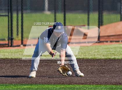 Thumbnail 3 in Tri-West Hendricks vs. Indianapolis Cardinal Ritter (IHSAA 3A Sectional Semi-Final) photogallery.