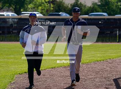Thumbnail 2 in Tri-West Hendricks vs. Indianapolis Cardinal Ritter (IHSAA 3A Sectional Semi-Final) photogallery.