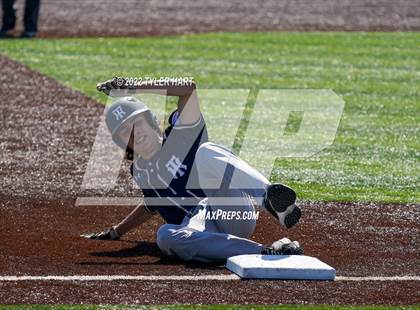 Thumbnail 3 in Tri-West Hendricks vs. Indianapolis Cardinal Ritter (IHSAA 3A Sectional Semi-Final) photogallery.