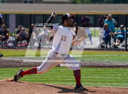 Thumbnail 1 in Tri-West Hendricks vs. Indianapolis Cardinal Ritter (IHSAA 3A Sectional Semi-Final) photogallery.