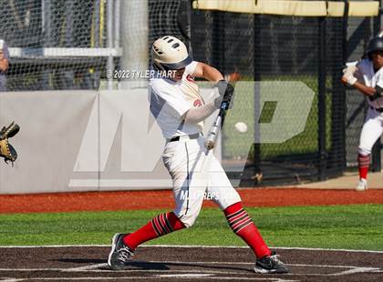 Thumbnail 1 in Tri-West Hendricks vs. Indianapolis Cardinal Ritter (IHSAA 3A Sectional Semi-Final) photogallery.