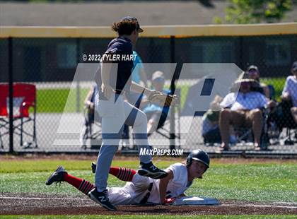 Thumbnail 2 in Tri-West Hendricks vs. Indianapolis Cardinal Ritter (IHSAA 3A Sectional Semi-Final) photogallery.