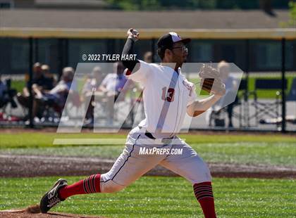 Thumbnail 1 in Tri-West Hendricks vs. Indianapolis Cardinal Ritter (IHSAA 3A Sectional Semi-Final) photogallery.