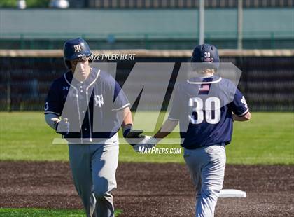 Thumbnail 2 in Tri-West Hendricks vs. Indianapolis Cardinal Ritter (IHSAA 3A Sectional Semi-Final) photogallery.