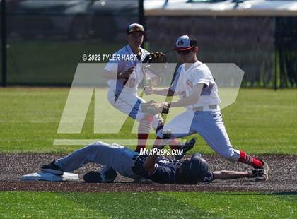 Thumbnail 3 in Tri-West Hendricks vs. Indianapolis Cardinal Ritter (IHSAA 3A Sectional Semi-Final) photogallery.