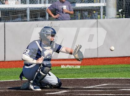Thumbnail 1 in Tri-West Hendricks vs. Indianapolis Cardinal Ritter (IHSAA 3A Sectional Semi-Final) photogallery.