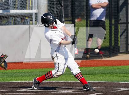 Thumbnail 3 in Tri-West Hendricks vs. Indianapolis Cardinal Ritter (IHSAA 3A Sectional Semi-Final) photogallery.