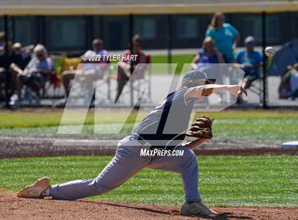 Thumbnail 2 in Tri-West Hendricks vs. Indianapolis Cardinal Ritter (IHSAA 3A Sectional Semi-Final) photogallery.