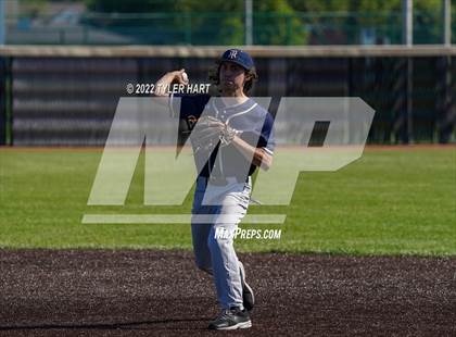Thumbnail 2 in Tri-West Hendricks vs. Indianapolis Cardinal Ritter (IHSAA 3A Sectional Semi-Final) photogallery.